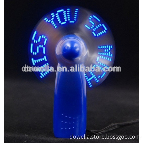 Hot selling with factory price USB fan with flash LED logo